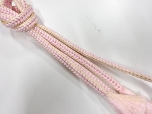 未使用品　正絹　手組帯締め